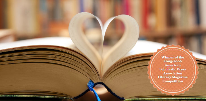 Book laying open with pages forming a heart