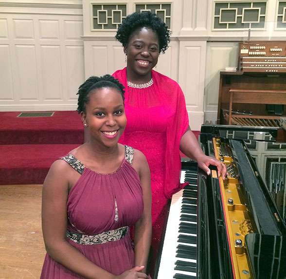 Soprano Mary Saintfort and Pianist Vashti Baluch