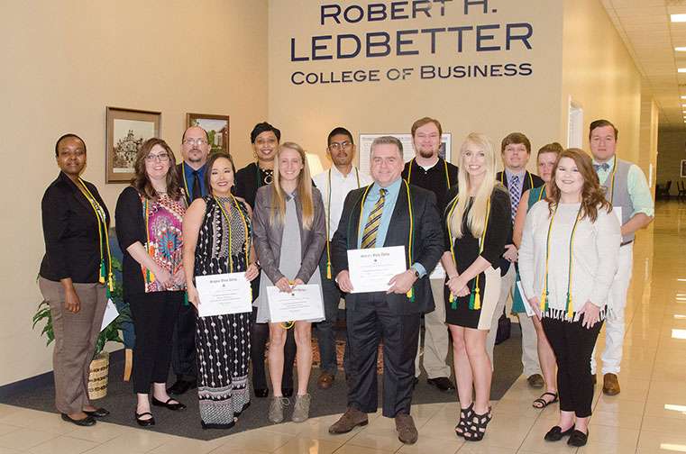 Sigma Beta Delta Inductees