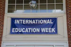 International Education Week is September 18-22,2017